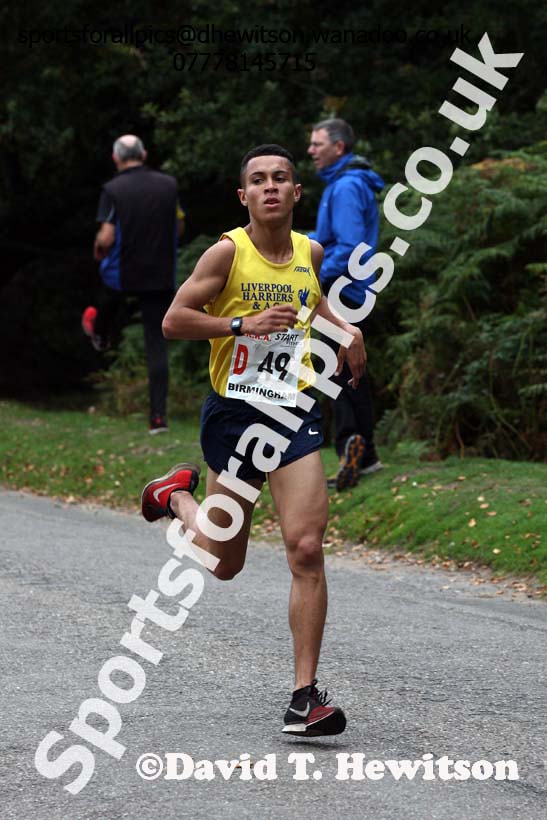 Senior mens 6 stage road relay, English National 6 and 4 Stage Road Relays, Sutton Park, Birmingham. Photo: David T. Hewitson/Sports for All Pics